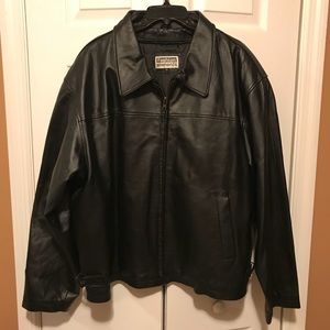 Men’s genuine  leather jacket
